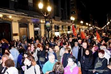 Telde se suma a la manifestación por la Igualdad (Foto Antonio Alí y TA)